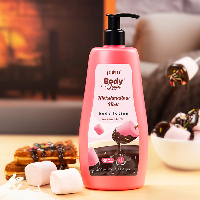 BodyLovin Marshmallow Melt Body Lotion With Shea Butter for Dry, Normal & All Skin type