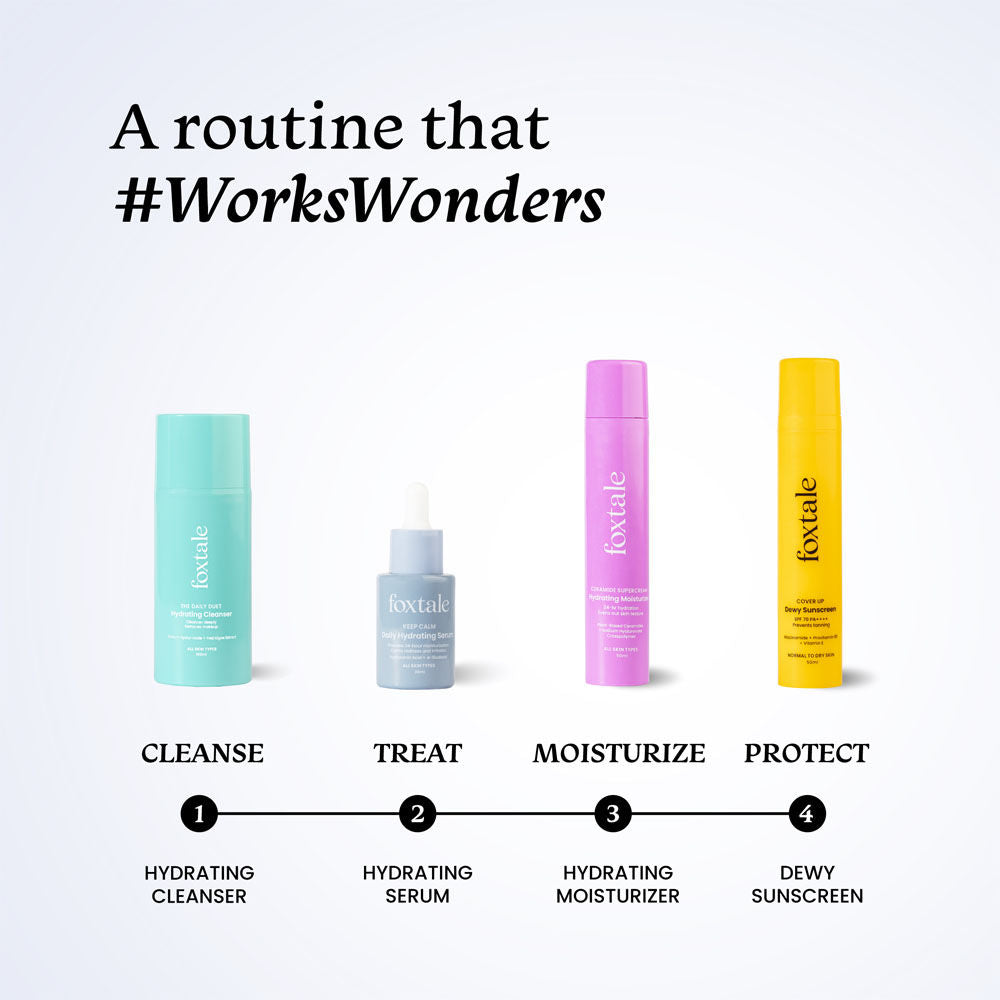 Hydrating Serum With Hyaluronic Acid & 6 Hydration Boosters for 24 hours Moisturization