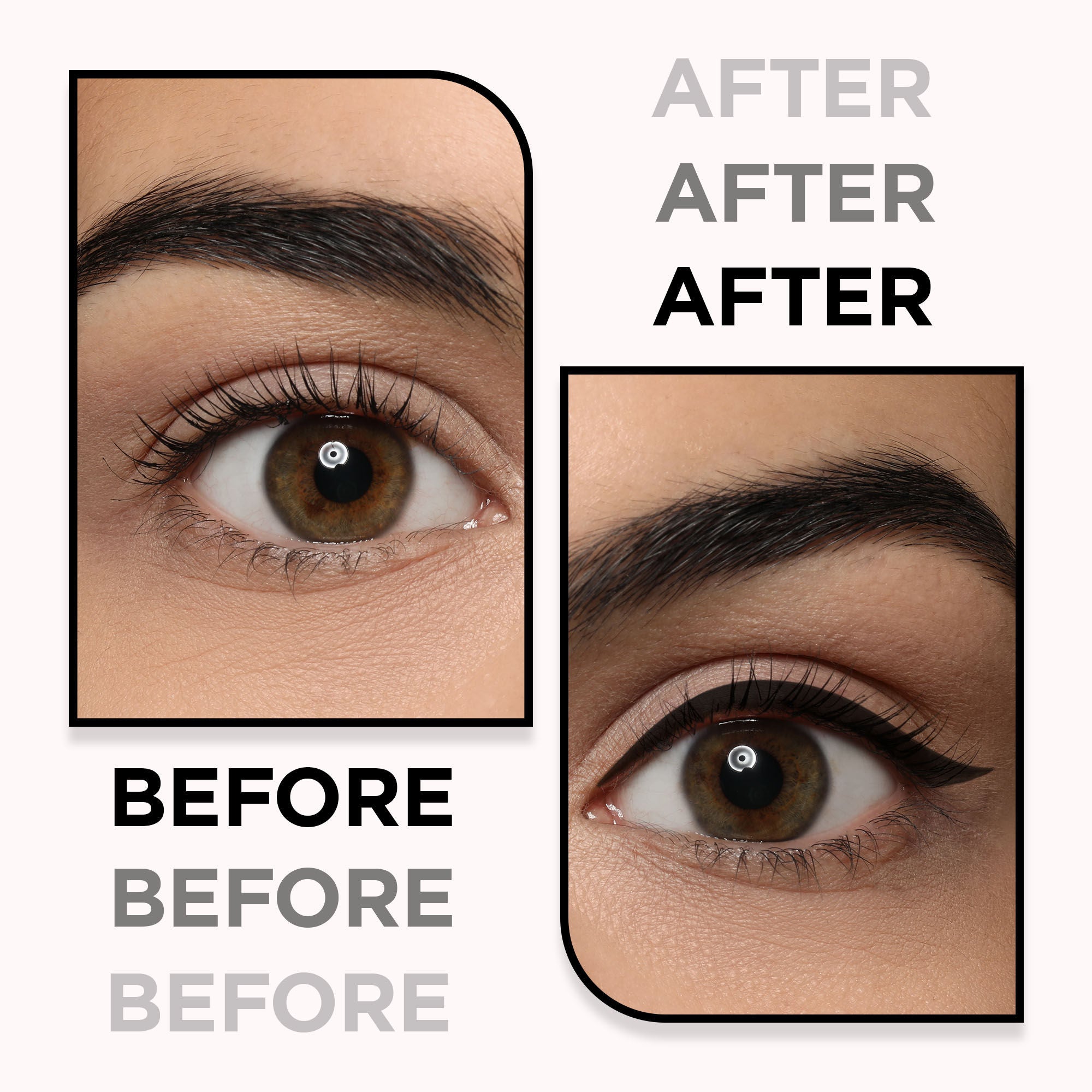 Waterproof Liquid Eyeliner, Smudgeproof 24 Hr Infused With Glycerin Jojoba Oil, & Vitamin C