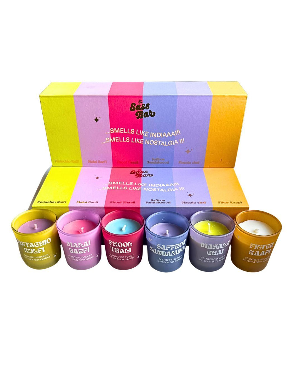 Smells Like India Candle Box - Pistachio Kulfi