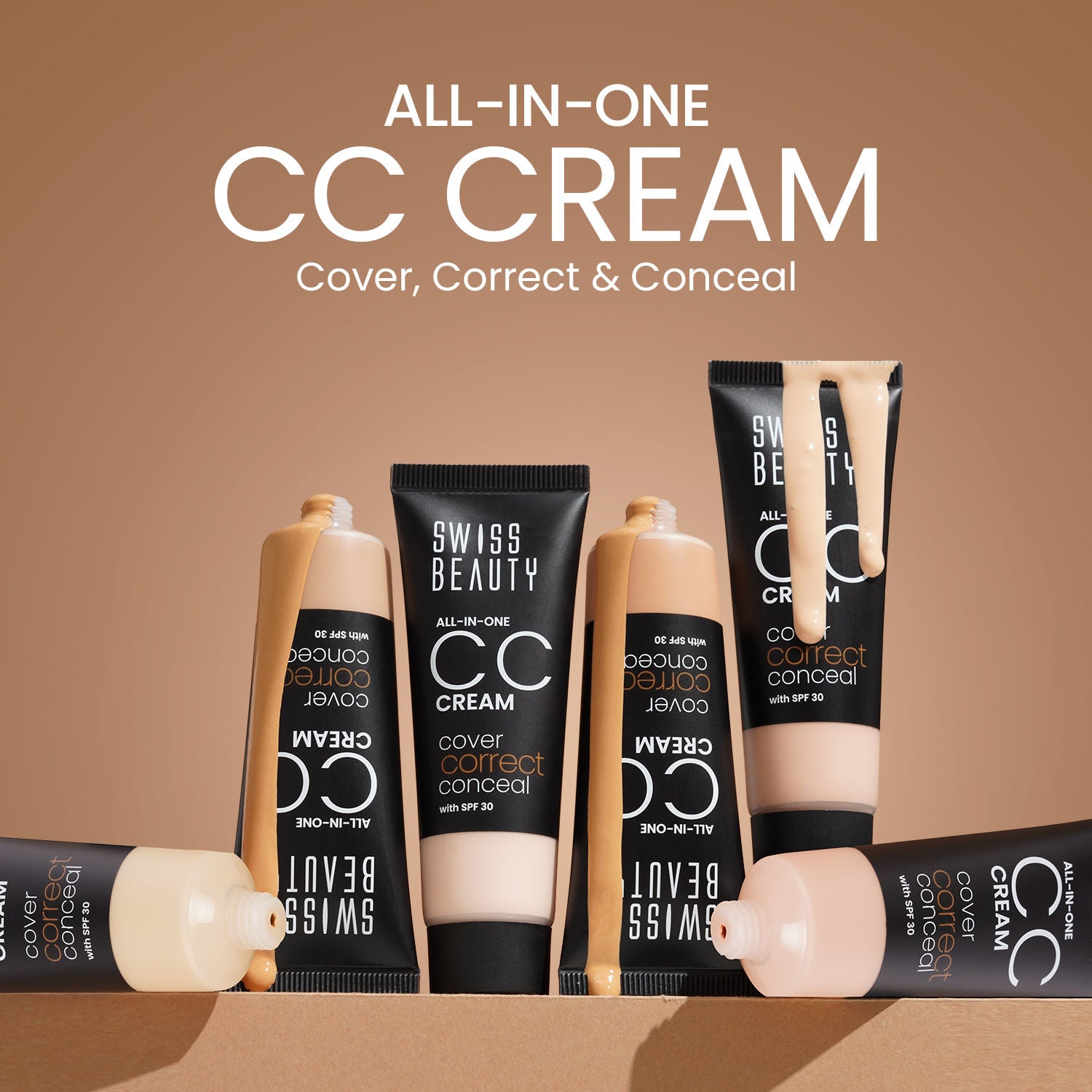 All-In-One CC Cream Cover Correct & Conceal
