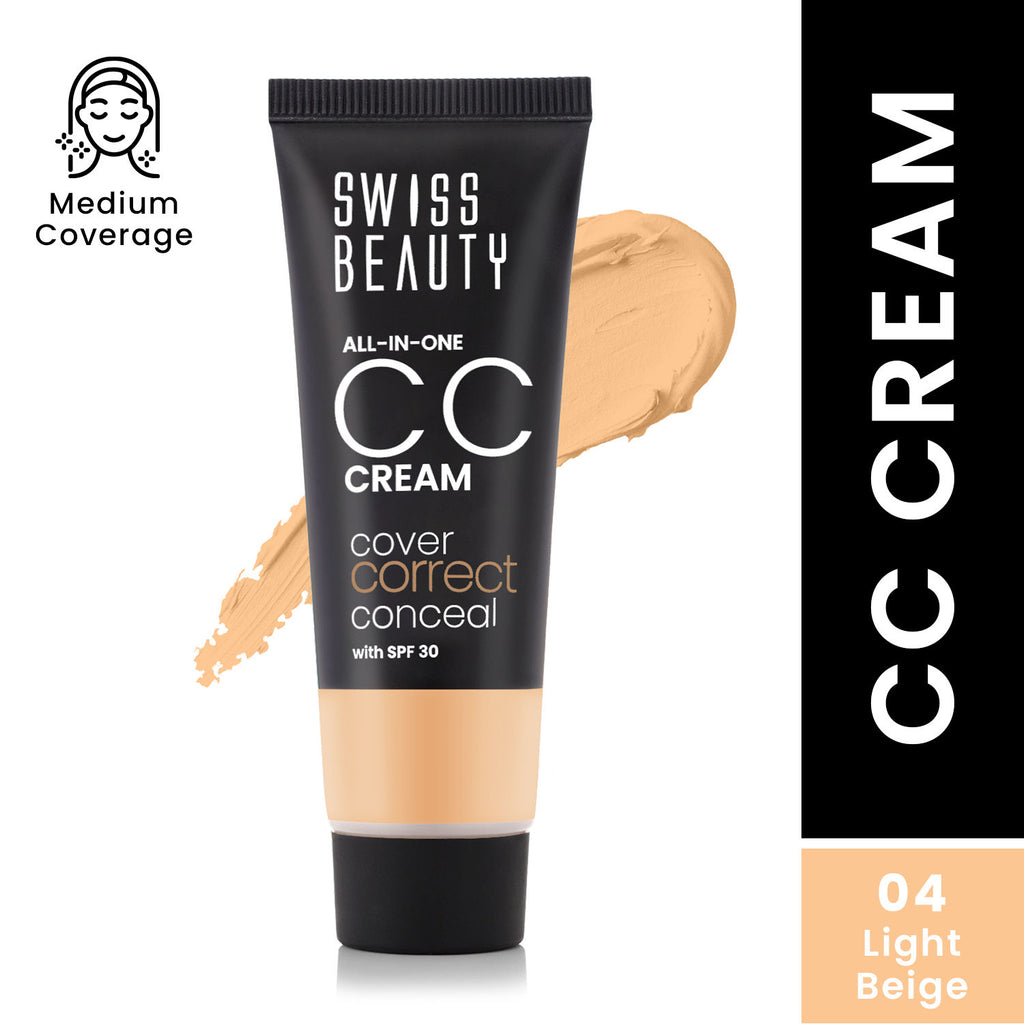All-In-One CC Cream Cover Correct & Conceal - 04 Light Beige