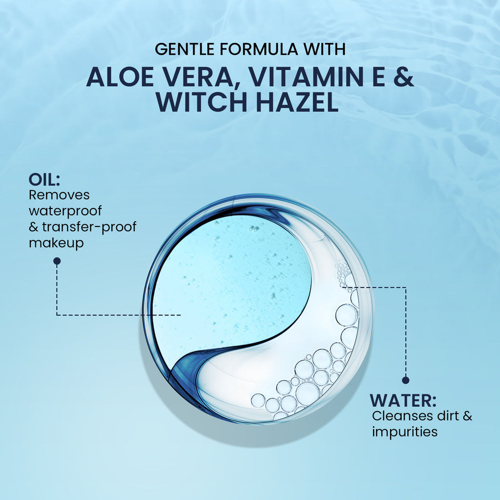 Bi-Phased Micellar Cleansing Water