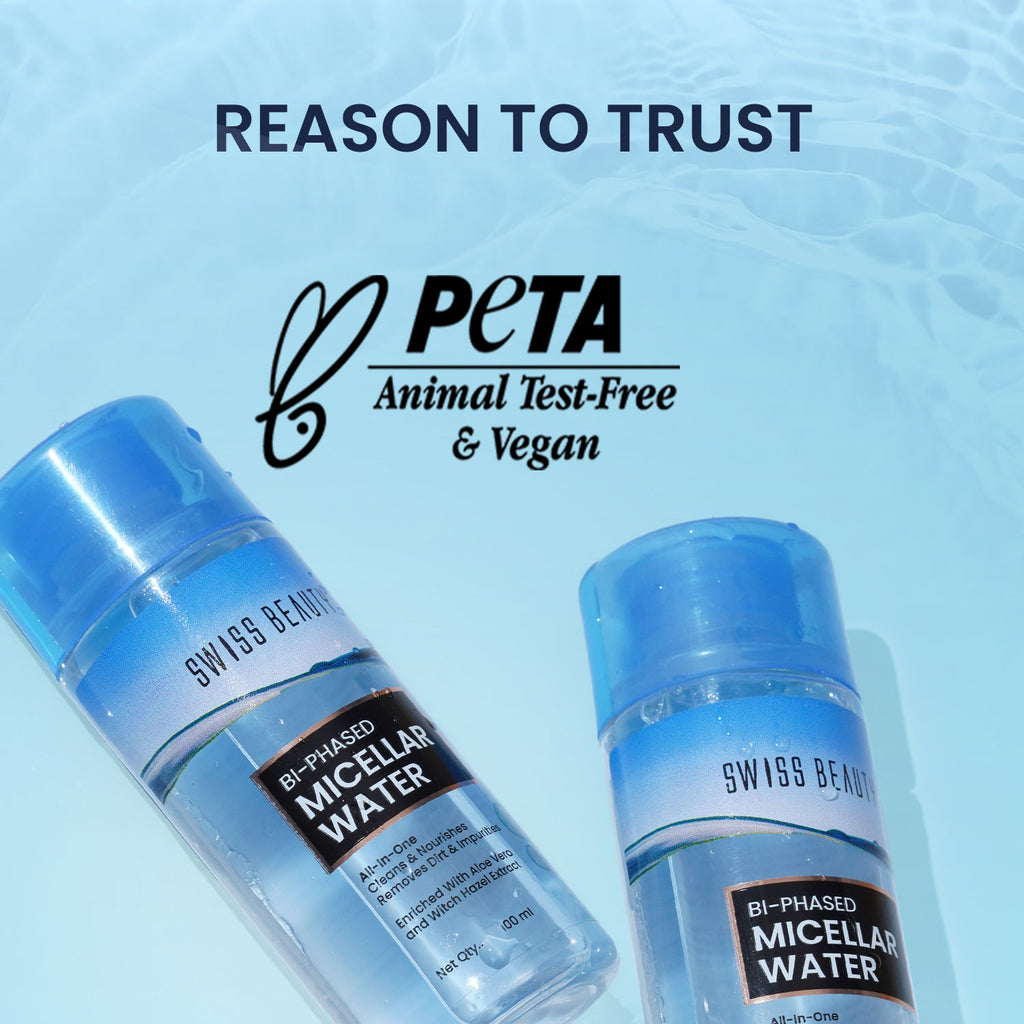 Bi-Phased Micellar Cleansing Water