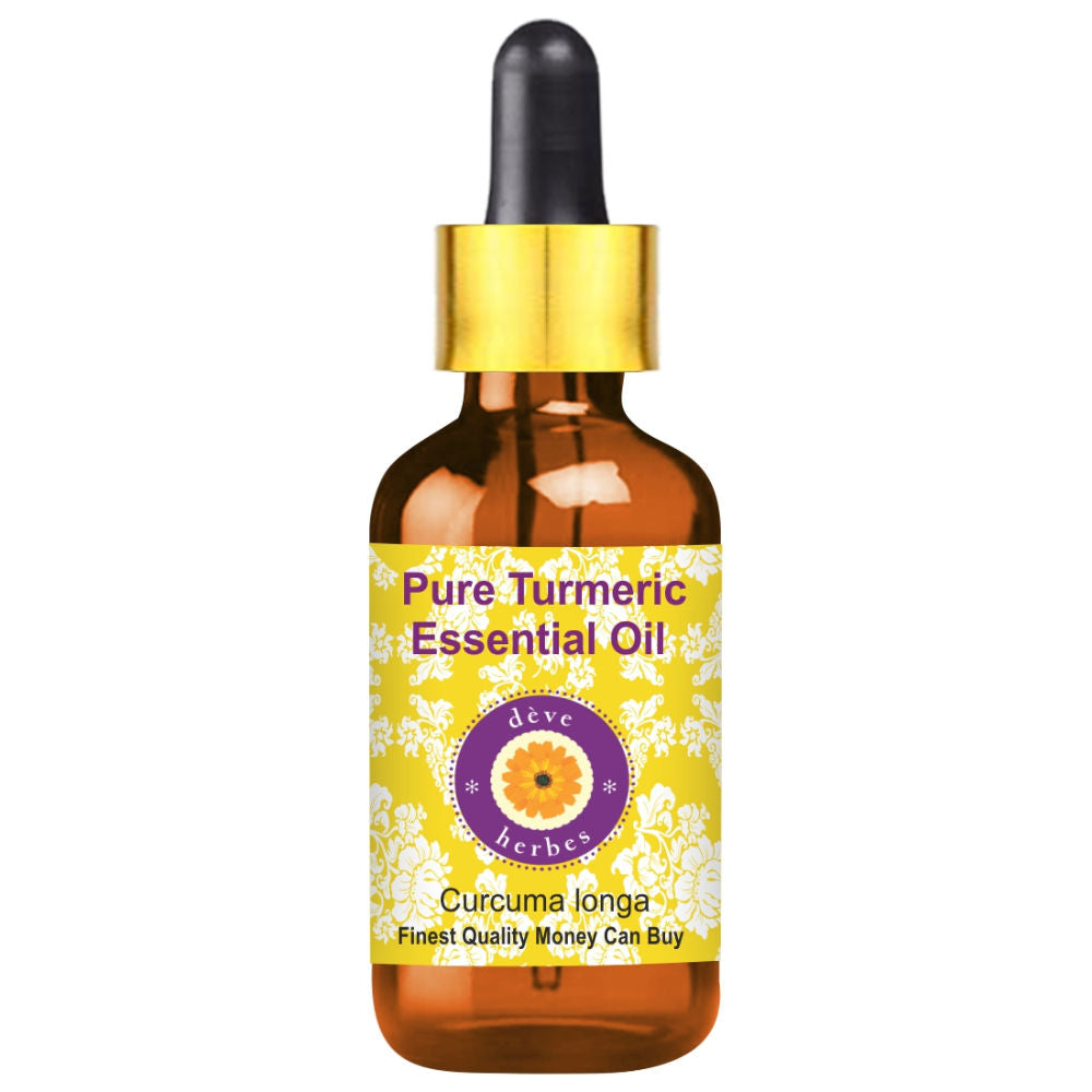 Pure Turmeric Essential Oil - Curcuma Longa Steam Distilled
