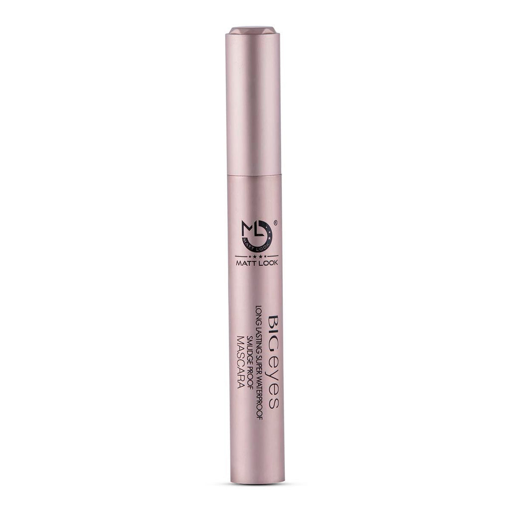Big Eyes Long Lasting Super Waterproof Smudge Proof Mascara - Black