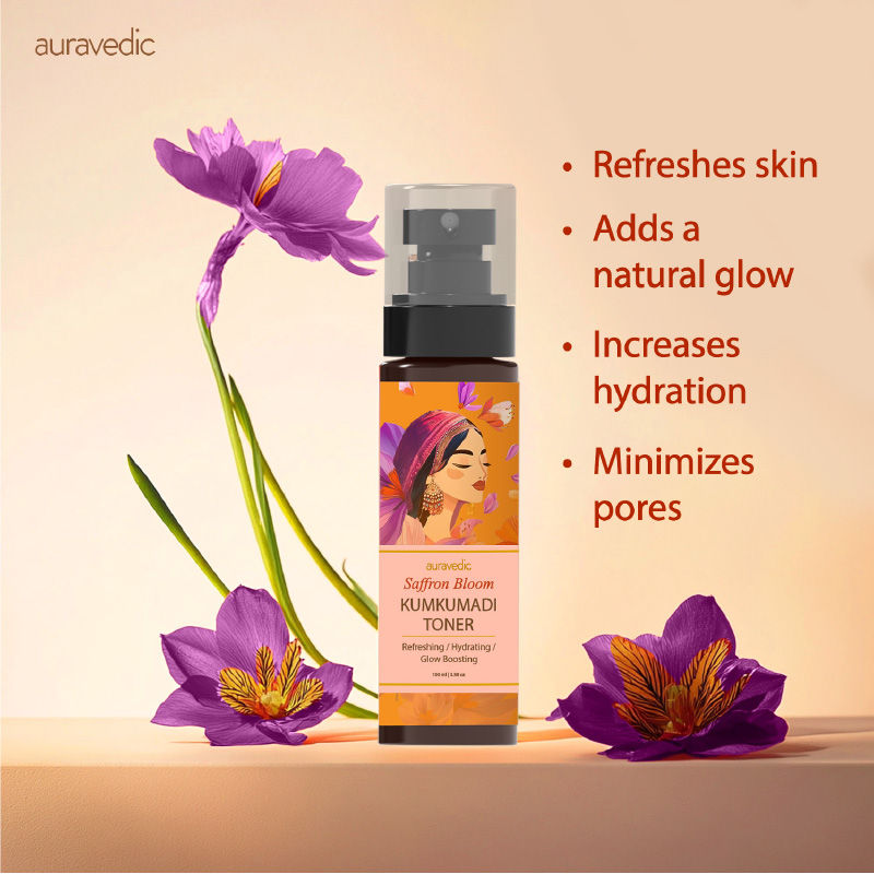 Kumkumadi Face Oil Face Toner Spray kumkumadi Tailam Spray Toner for Glowing Skin