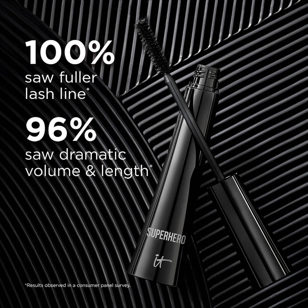 Superhero Elastic Stretch Volumizing And Lengthening Mascara