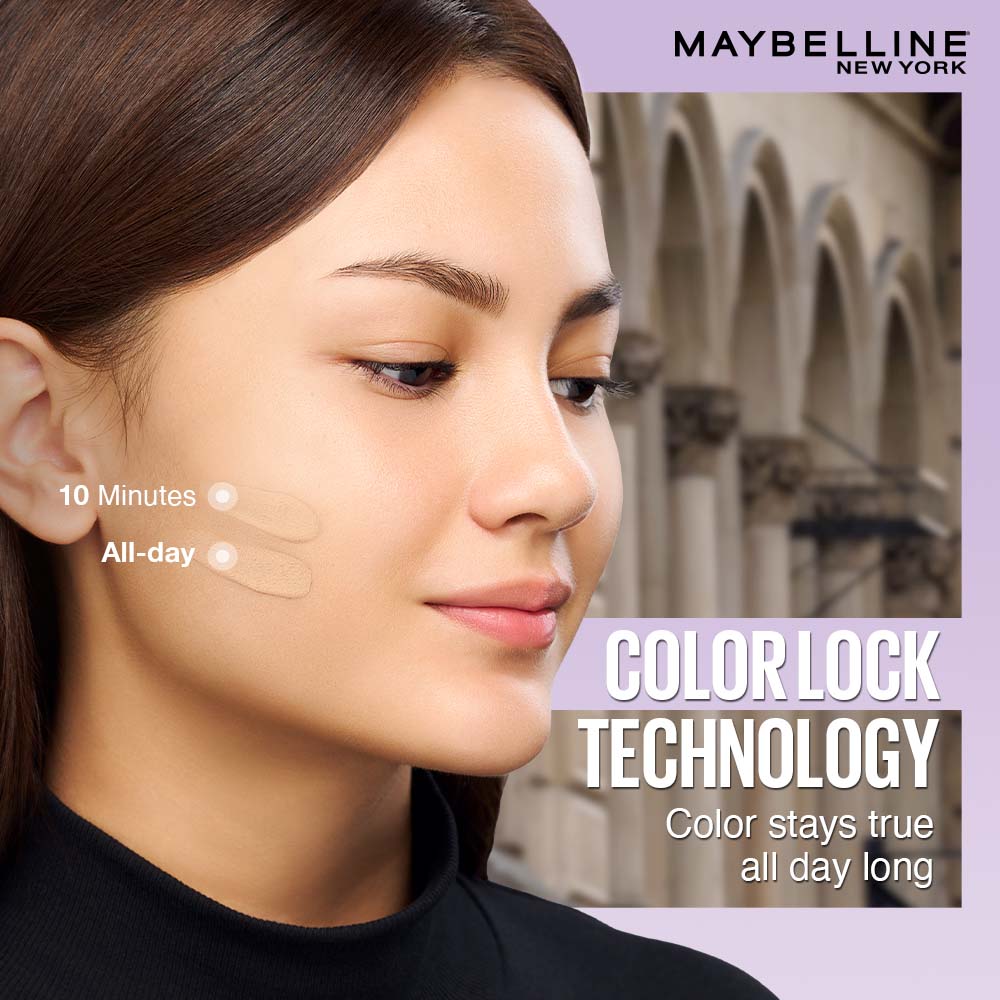 Super Stay Lumi-Matte Foundation-30Hr Wear-Lightweight-Normal-Dry Skin