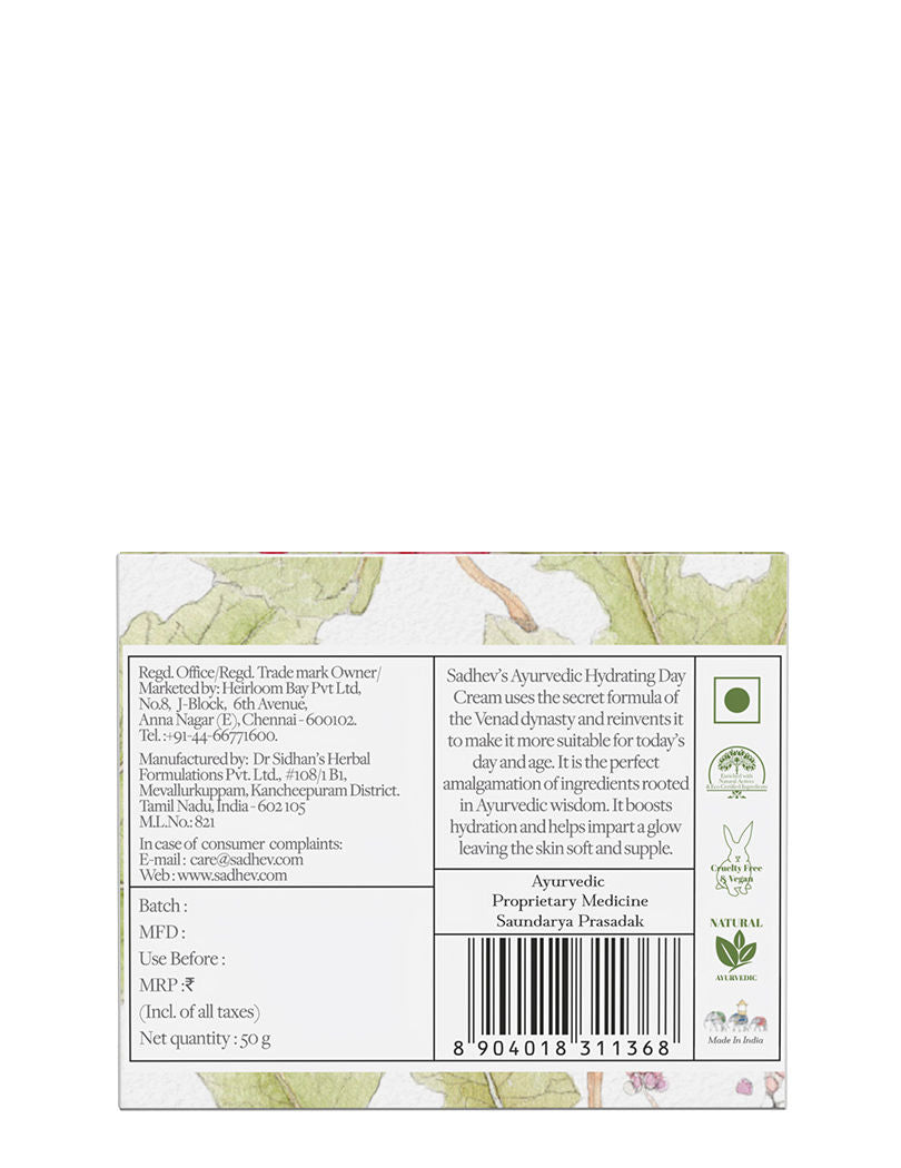 Ayurvedic Hydrating Day Cream