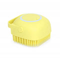 Silicone Shower Scrubber Exfoliating Bath Brush With Soap Dispenser Mix Color