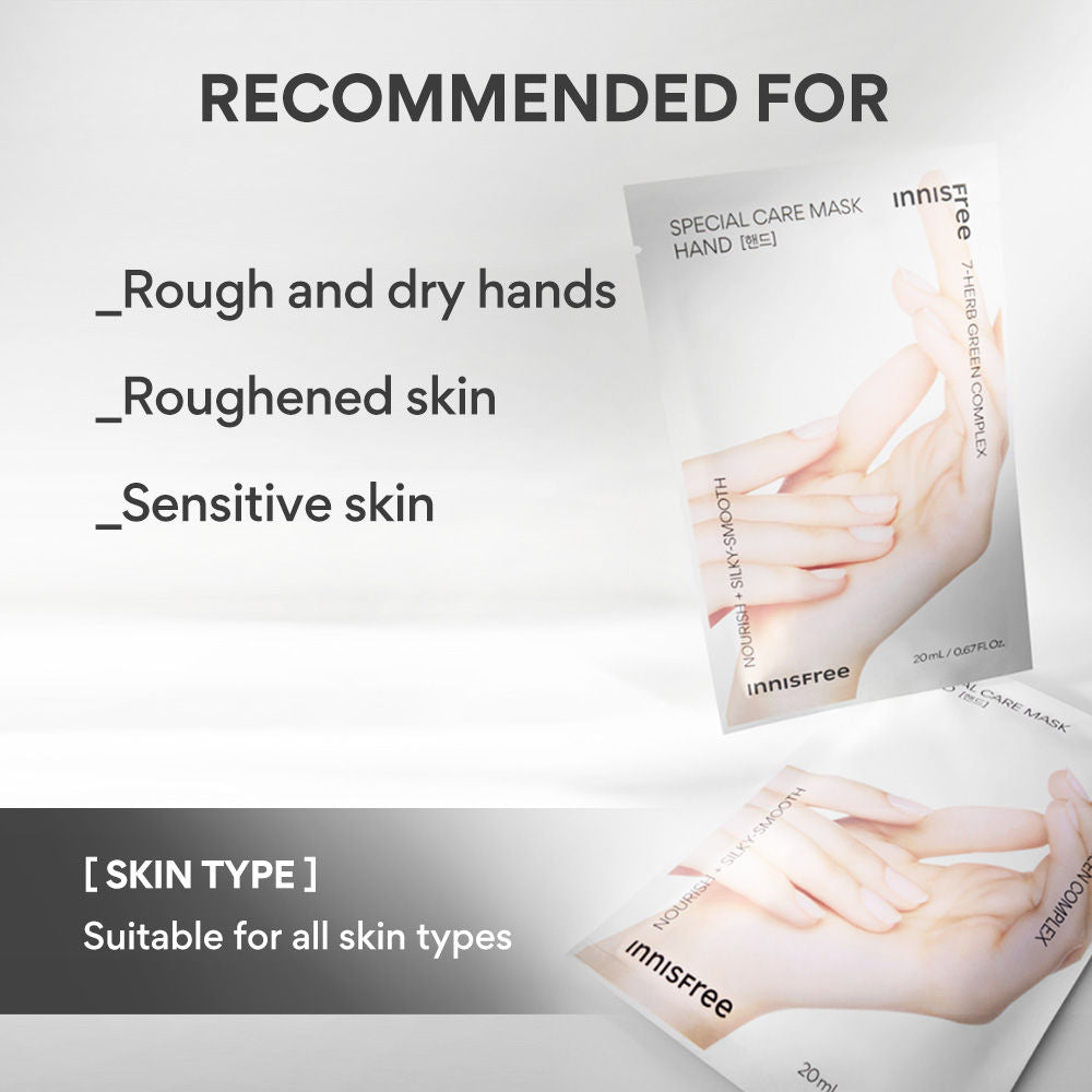Special Care Hand Mask - Softens & Moisturizes Dry Hands