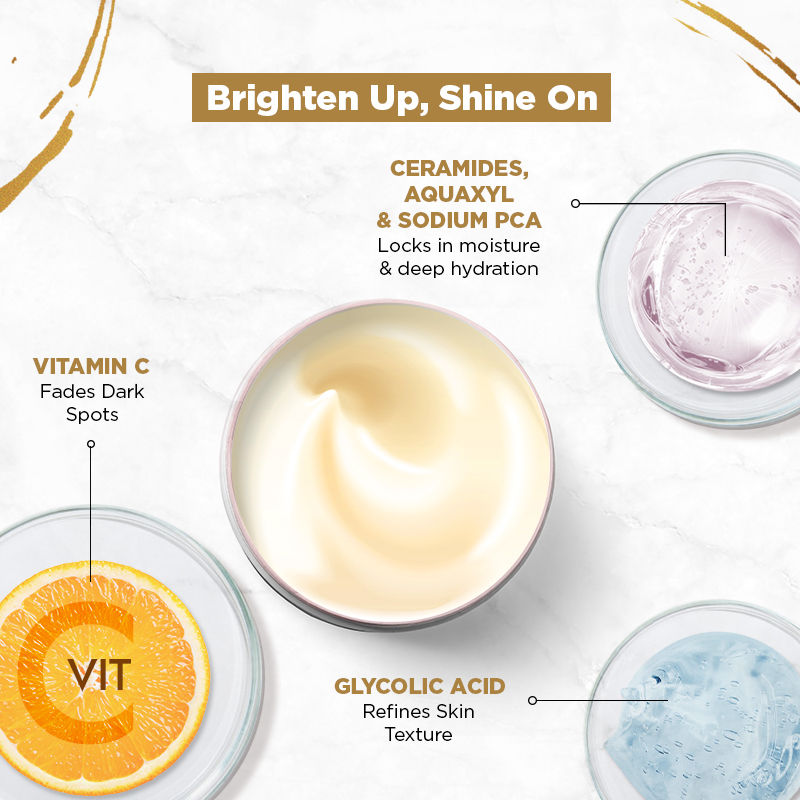 Bright & Shine Serum Infused Face Cream Gel