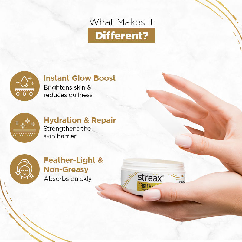 Bright & Shine Serum Infused Face Cream Gel