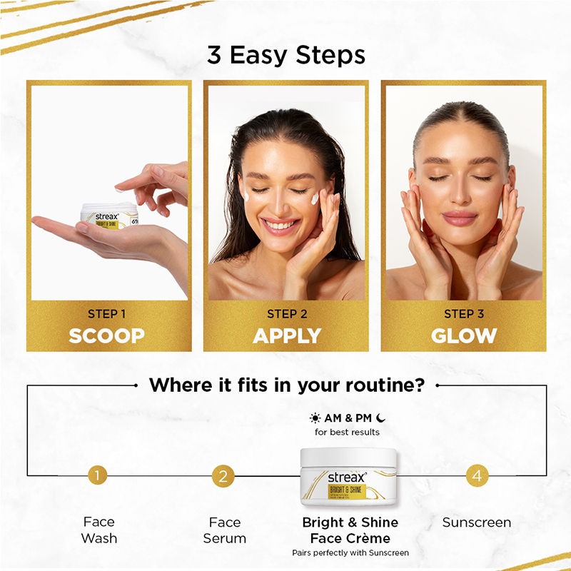 Bright & Shine Serum Infused Face Cream Gel