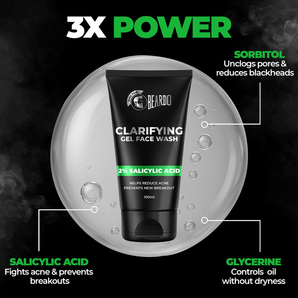 Clarifying Gel Face Wash For Men