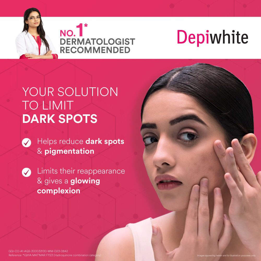 Dr. Reddy's Depiwhite Peel Off Masque, Glow Boost-Visible Brightness, Kojic Acid Vitamin C