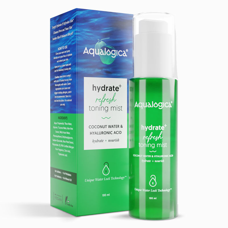 Hydrate+ Refresh Toning Mist with Coconut Water and Hyaluronic Acid