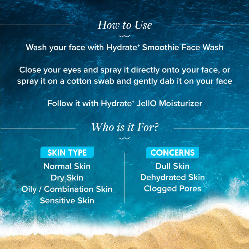Hydrate+ Refresh Toning Mist with Coconut Water and Hyaluronic Acid