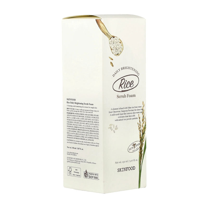 Rice Daily Brightening Cleansing Foam
