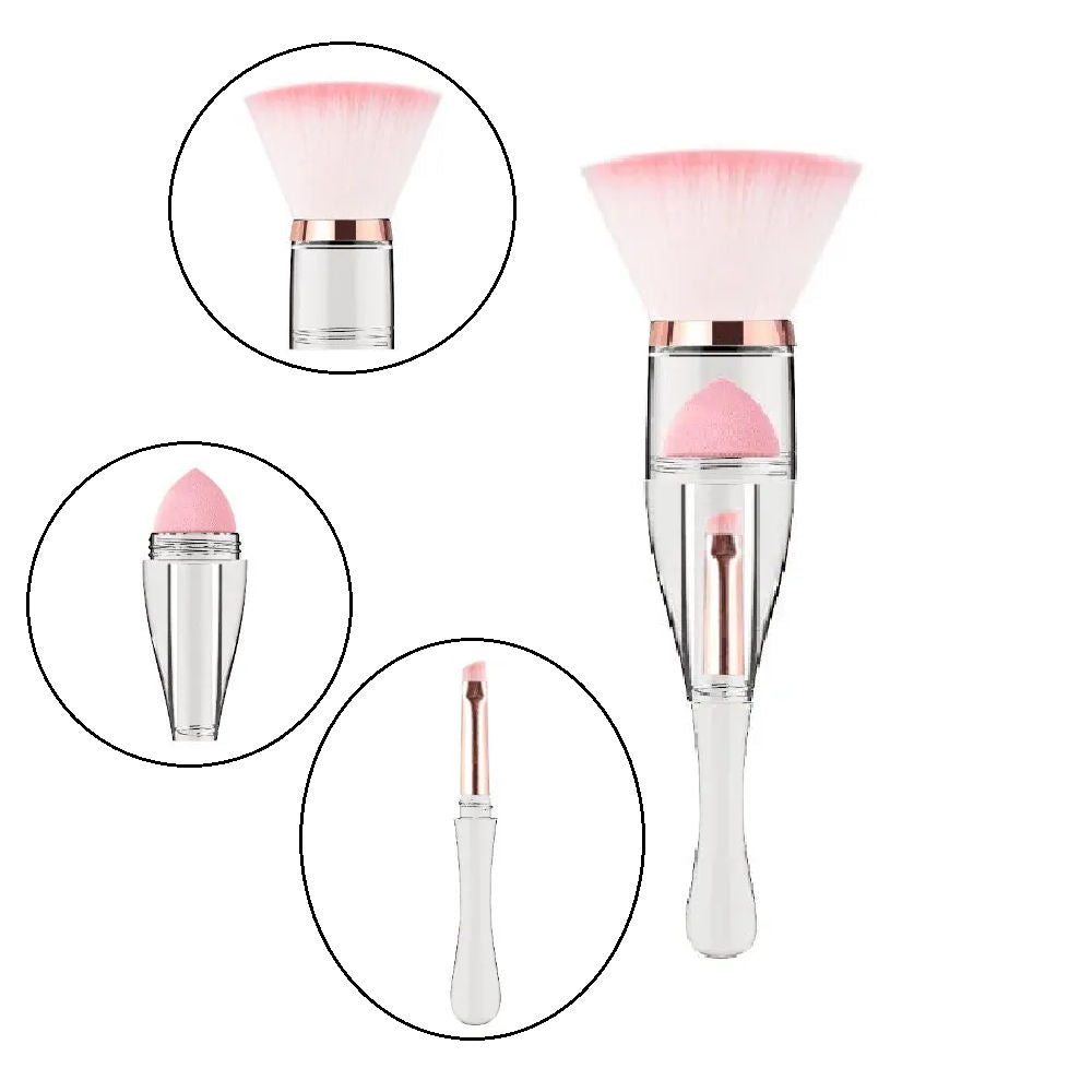 3 In 1 Makeup Brush