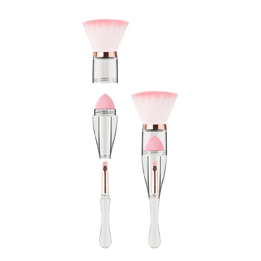 3 In 1 Makeup Brush
