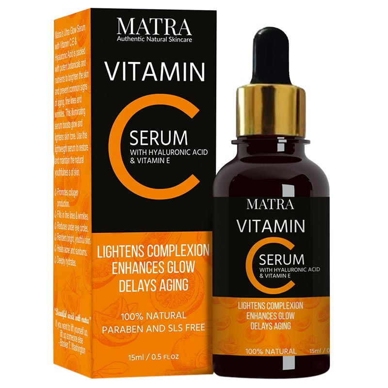 Vitamin C Ultra Glow Serum Helps Lightening Complexion & Delays Aging