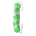 Shower Sponge 9 Knots Rope - Green & White