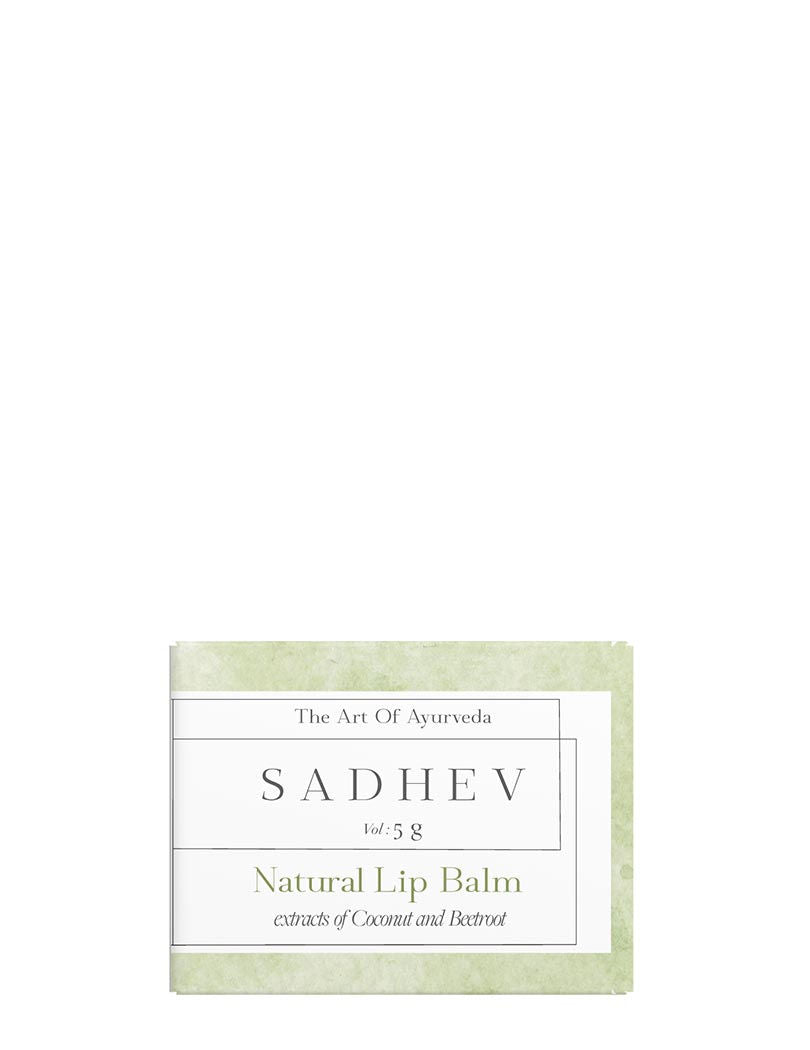 Natural Lip Balm - Beetroot & Coconut