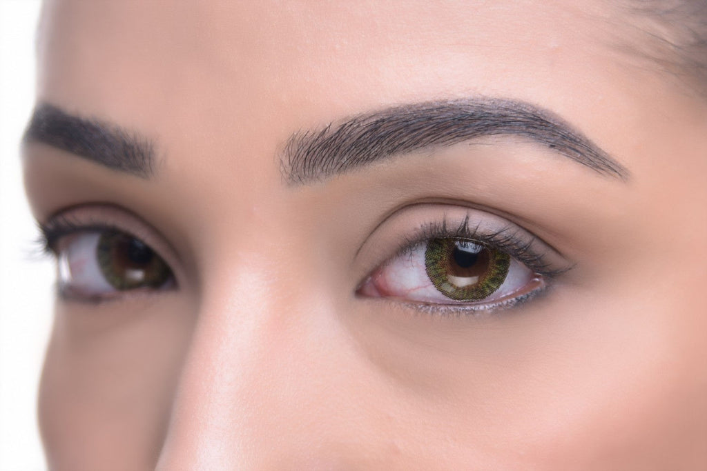 Natural Eyes Pure Green Yearly Disposable Contact Lenses