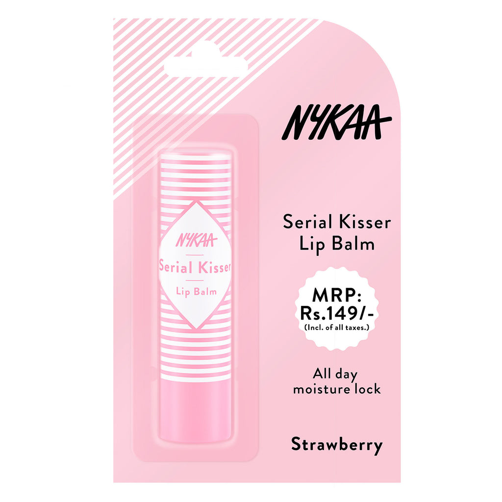 Nykaa Serial Kisser Moisturising Lip Balm With Shea Butter & Vitamin E